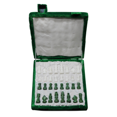 Lapis Lazuli Marble Chess Set – Handcrafted Luxury Board