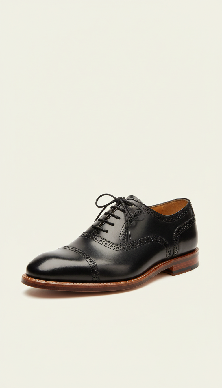 Leather Oxford Shoe