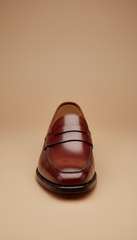 Chestnut Hand Stitched Formal Loafers