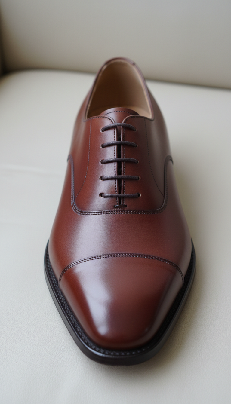 Mahogany Full Grain Oxford Shoes